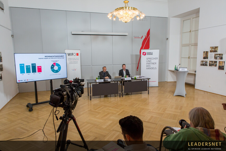 PK Handelsverband und WIFO: Wie wird das Weihnachtsgeschäft 2022 in Österreich?