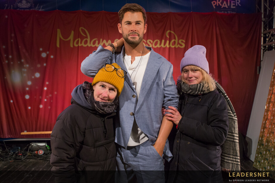 CHRIS HEMSWORTH bekommt eine Wachsfigur im Madame Tussauds Wien
