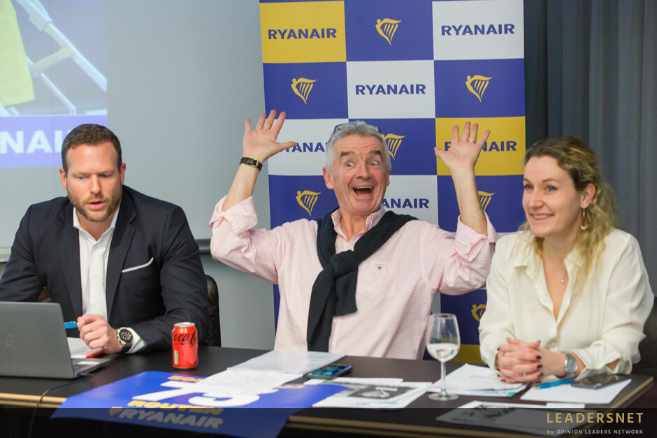 Ryanair Pressekonferenz