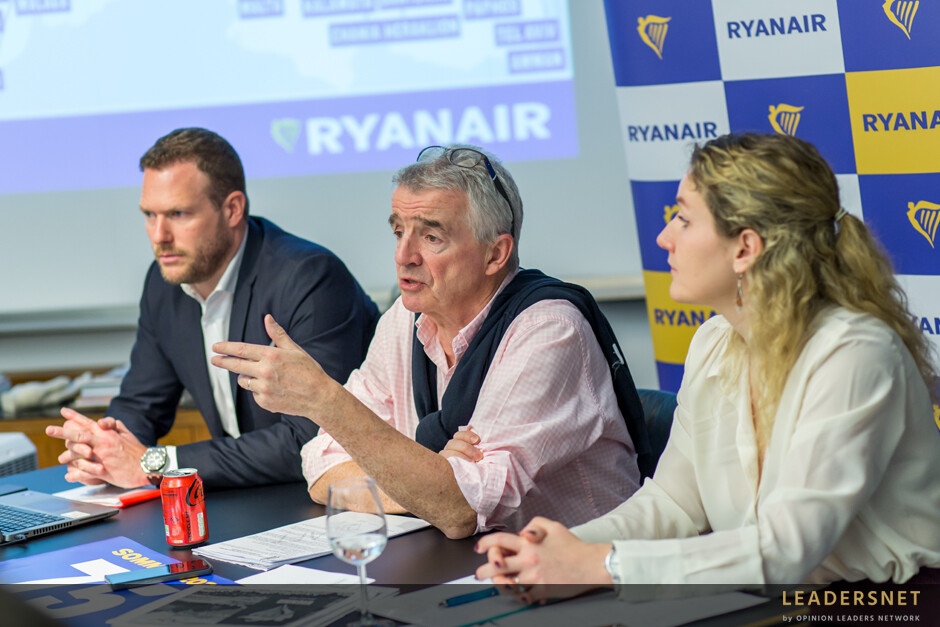 Ryanair Pressekonferenz