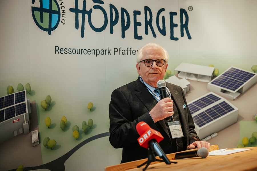 Senat der Wirtschaft: Wirtschaftsdelegation mit BMF Brunner zu Gast bei Höpperger