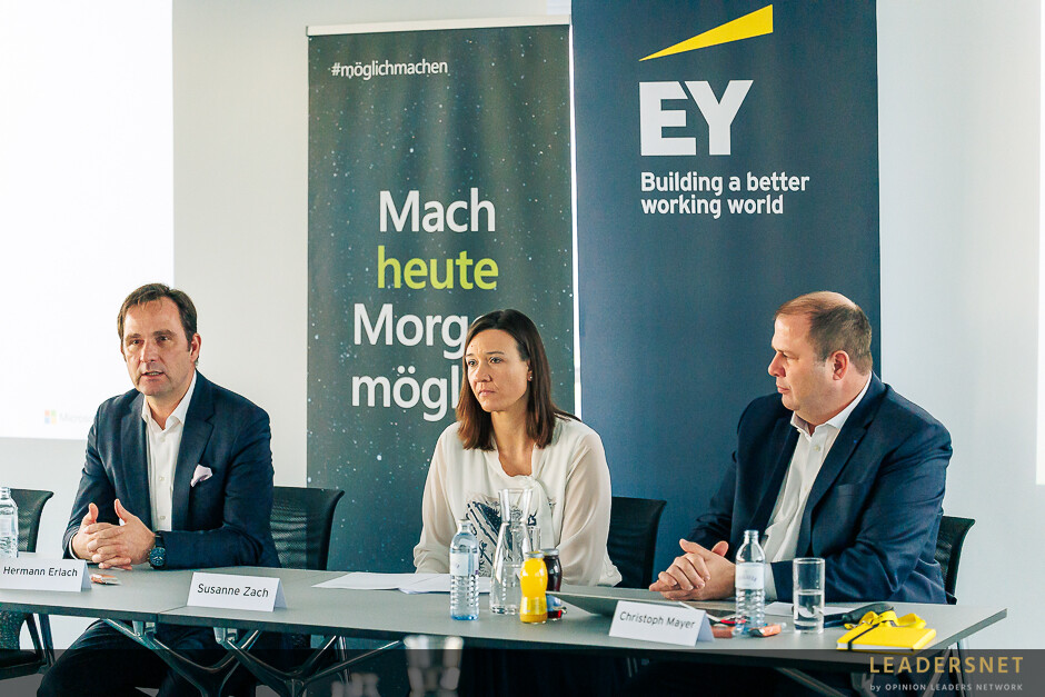 EY & Microsoft Pressefrühstück – Digitale Transformation in Österreich
