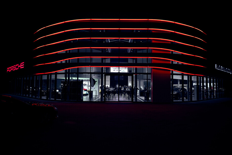 Executive Night des PLC im Porschezentrum Niederbayern/Plattling
