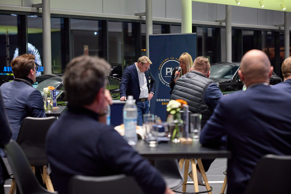 Executive Night des PLC im Porschezentrum Niederbayern/Plattling