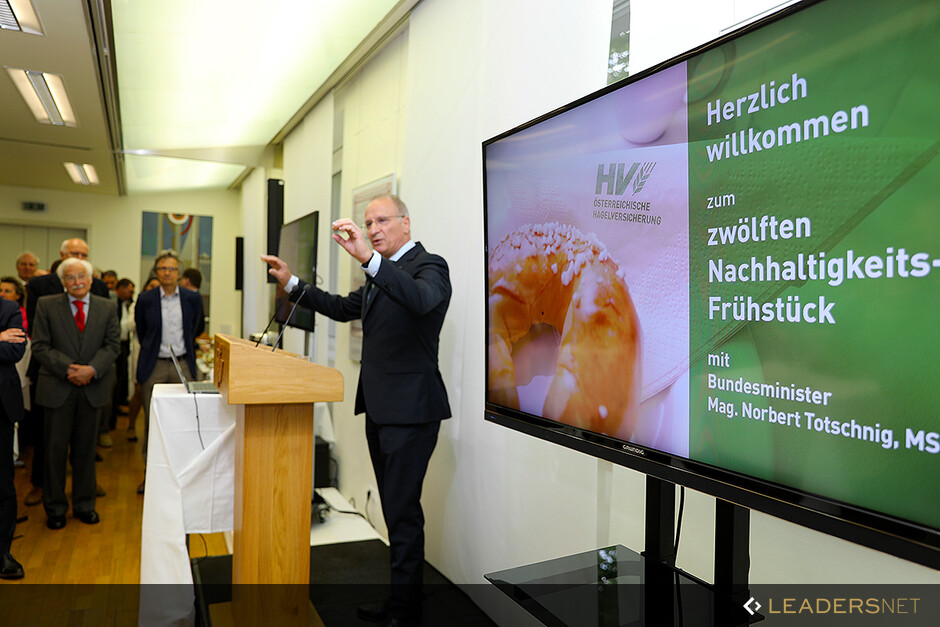 ÖHV-Nachhaltigkeitsfrühstück mit Bundesminister Mag. Norbert Totschnig