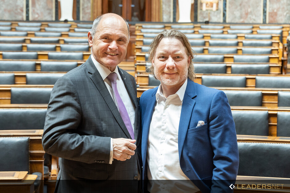 Parlamentsführung mit Wolfgang Sobotka