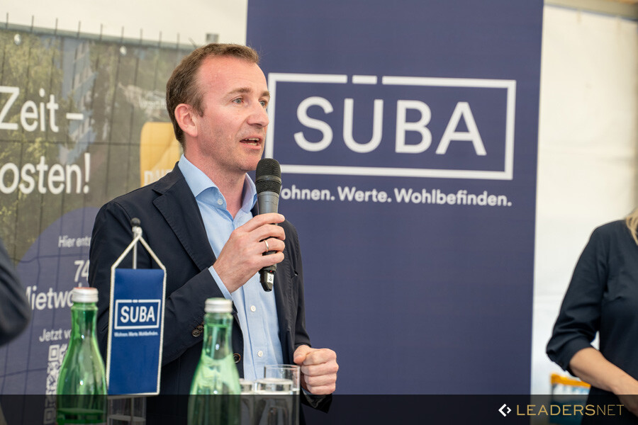 SÜBA legt Grundstein für nahezu emissionsfreie Wohnanlage in München