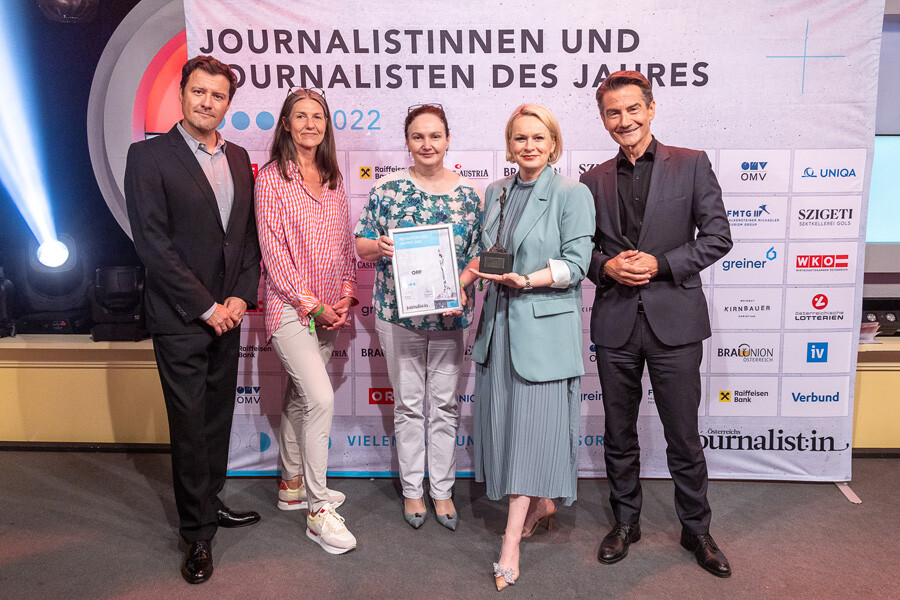 Journalistinnen und Journalisten des Jahres 2022