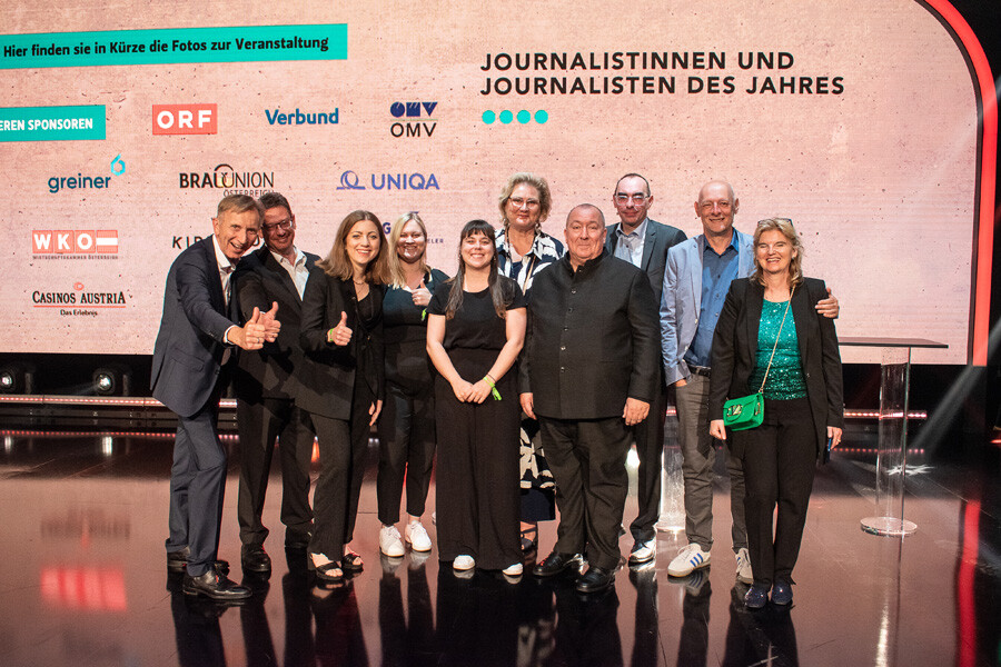 Journalistinnen und Journalisten des Jahres 2022