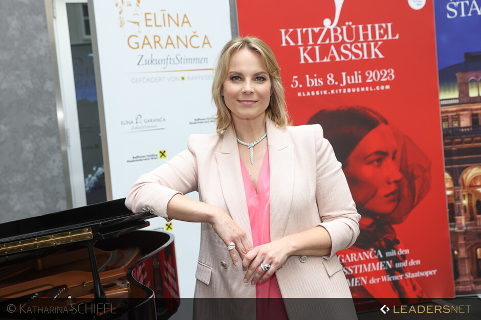 Kitzbühel Klassik Pressegespräch - mit Elīna Garanča und Bogdan Roščić