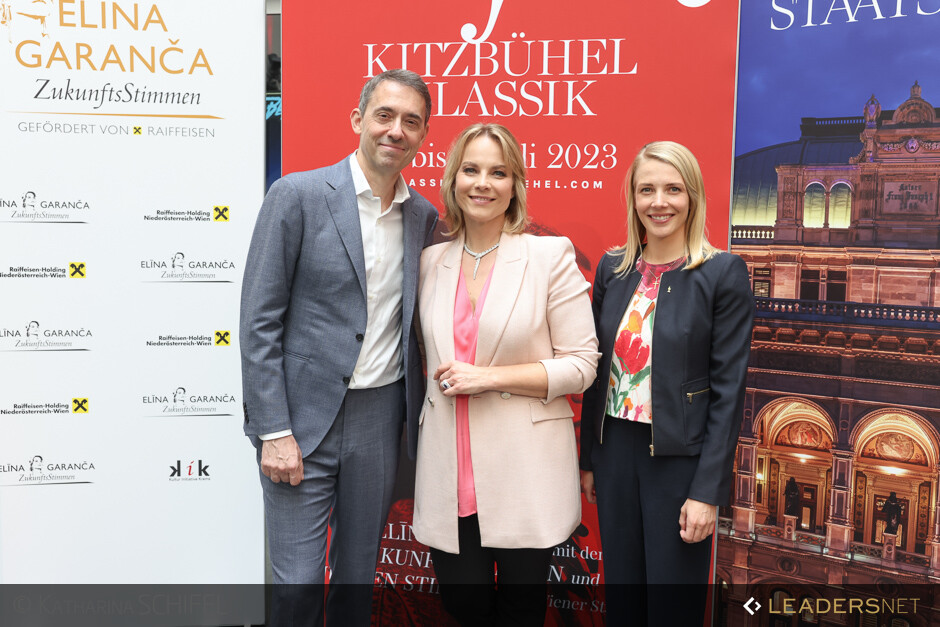 Kitzbühel Klassik Pressegespräch - mit Elīna Garanča und Bogdan Roščić