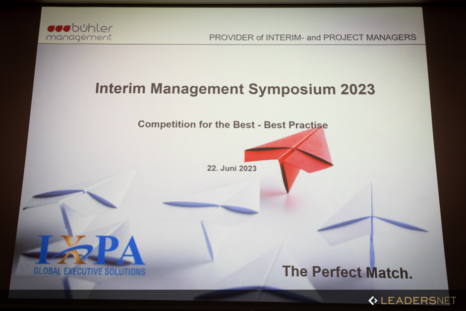 BÜHLER Interim Management Symposium 2023