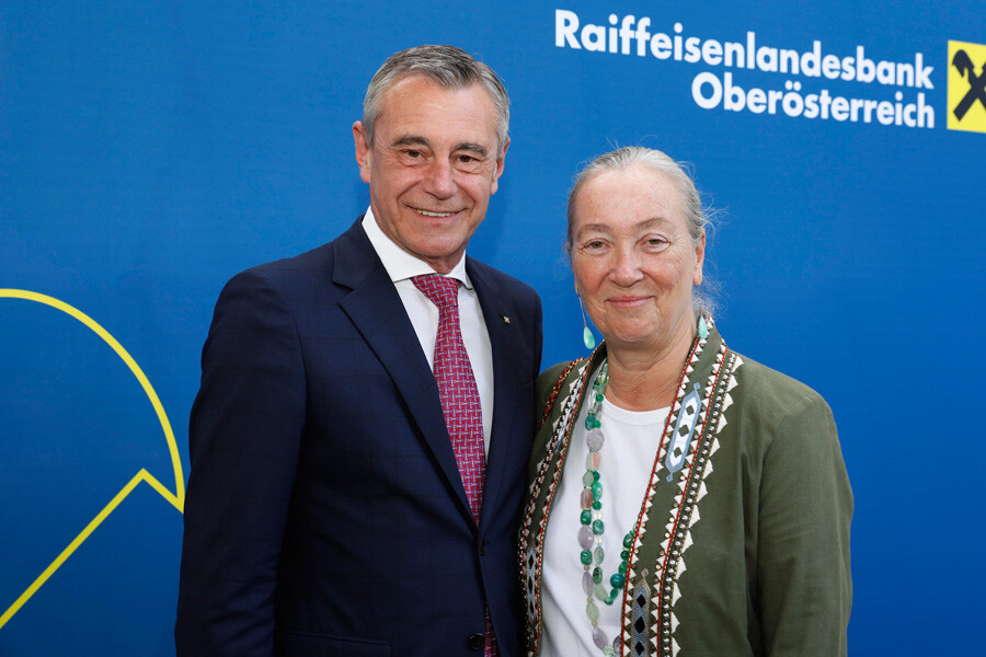 Kundenempfang der Raiffeisenlandesbank Oberösterreich
