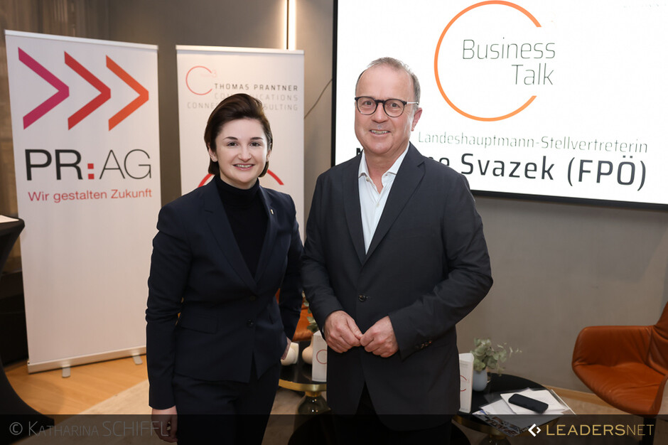 Business Talk: Marlene SVAZEK