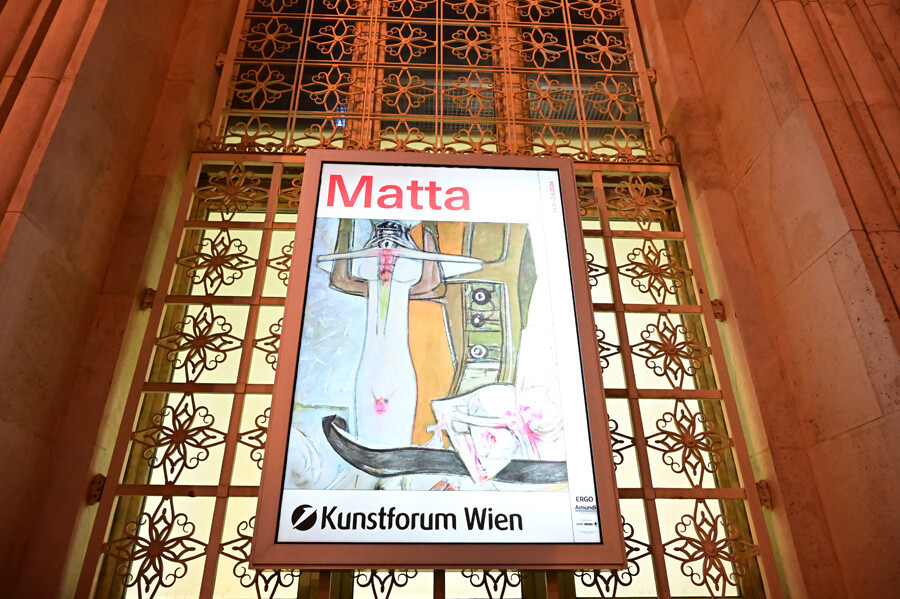 Eröffnung Matta im Bank Austria Kunstforum