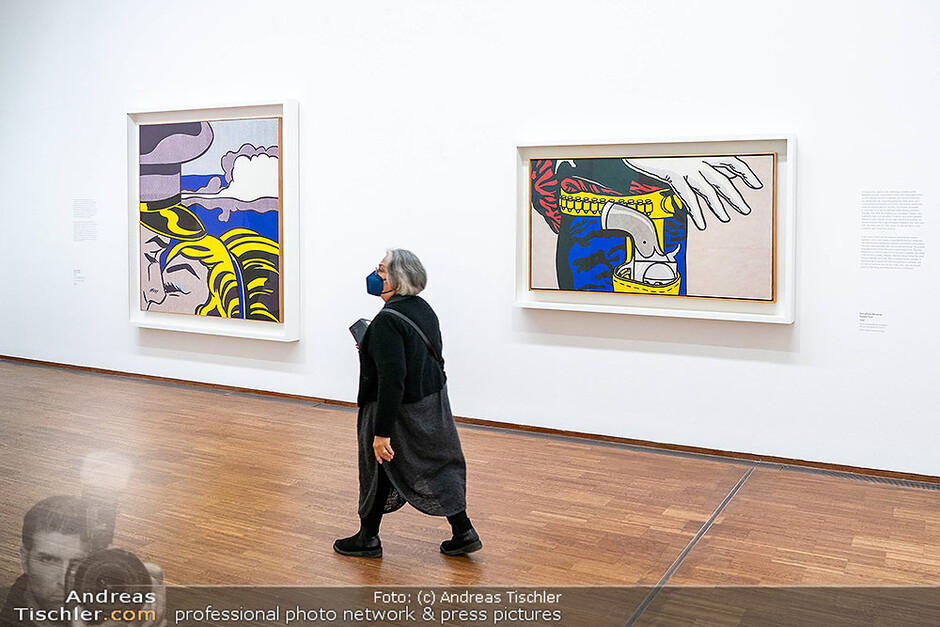 Roy Lichtenstein Ausstellungseröffnung