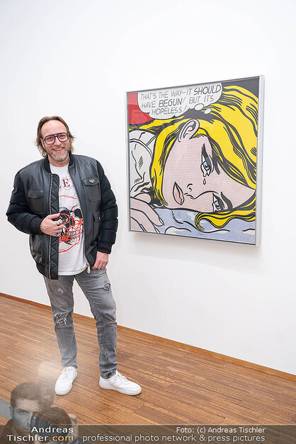 Roy Lichtenstein Ausstellungseröffnung