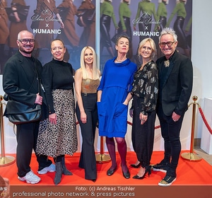 Humanic x Silvia Schneider und Kunstausstellung