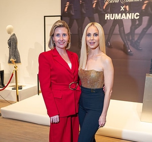 Humanic x Silvia Schneider und Kunstausstellung