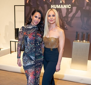Humanic x Silvia Schneider und Kunstausstellung