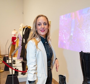 Humanic x Silvia Schneider und Kunstausstellung