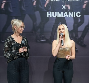 Humanic x Silvia Schneider und Kunstausstellung