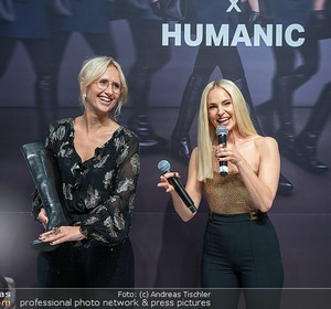 Humanic x Silvia Schneider und Kunstausstellung