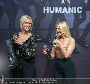Humanic x Silvia Schneider und Kunstausstellung