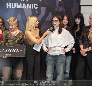 Humanic x Silvia Schneider und Kunstausstellung