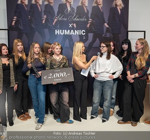 Humanic x Silvia Schneider und Kunstausstellung