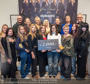 Humanic x Silvia Schneider und Kunstausstellung