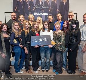 Humanic x Silvia Schneider und Kunstausstellung