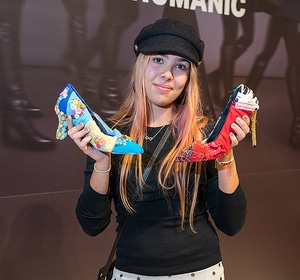 Humanic x Silvia Schneider und Kunstausstellung