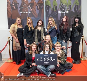 Humanic x Silvia Schneider und Kunstausstellung