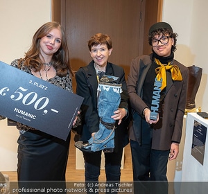 Humanic x Silvia Schneider und Kunstausstellung